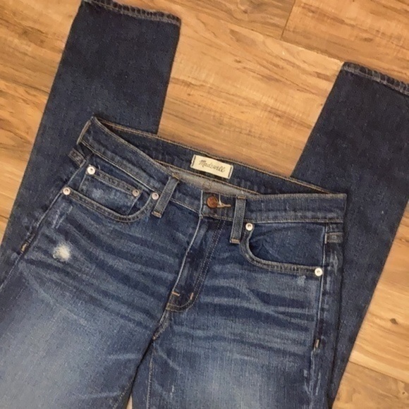 MADEWELL The Slim Boyjean Jeans In Hatfield NWT SIZE 24 - Picture 10 of 16